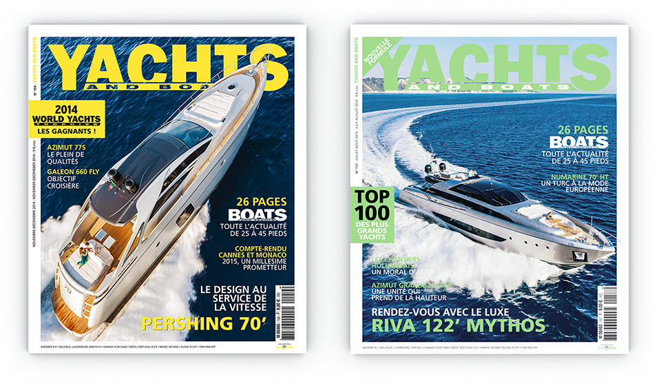 Couverture Yachts and Boats